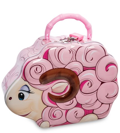 BX- 39/1 Металлическая копилка "Овечка"