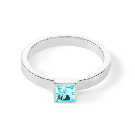 Кольцо Aqua-Silver 18.5 мм 0501/40-2017 58 Coeur de Lion