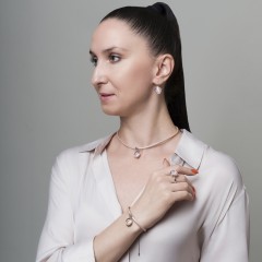 Колье Dusty Pink Delite