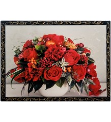 ШК-13/33-C Шкатулка в технике декупаж (прям. 32х23х6,5)