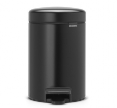 Мусорный бак newicon (3 л), Черный матовый Brabantia