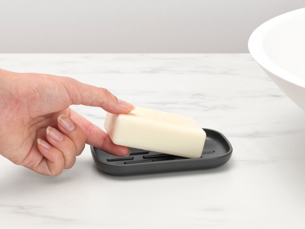 Мыльница ReNew, Темно-серый Brabantia