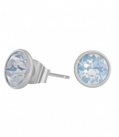 Пусеты White Opal SWE297 WO S Fiore Luna