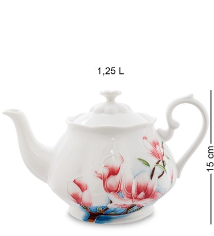 JS-01 Чайный сервиз на 6 персон "Цветущая сакура" (Pavone)
