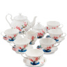 JS-01 Чайный сервиз на 6 персон "Цветущая сакура" (Pavone)