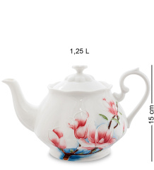 JS-01 Чайный сервиз на 6 персон "Цветущая сакура" (Pavone)