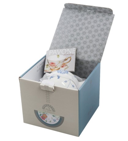 JS-33 Чайный набор "Голубая бабочка" (Pavone)