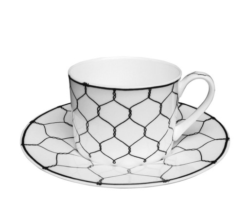 Чашка с блюдцем чайная, 230 мл. FERRI Taitu