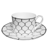Чашка с блюдцем чайная, 230 мл. FERRI Taitu