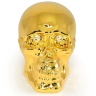 Череп, 24х15х18 см. PISTOLETTO, керамика, золото, swarovski