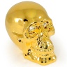 Череп, 24х15х18 см. PISTOLETTO, керамика, золото, swarovski