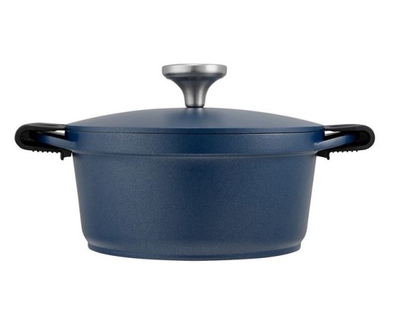 Кастрюля Agile, синяя, 20 см, 2,4 л. Maxwell & Williams