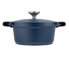 Кастрюля Agile, синяя, 20 см, 2,4 л. Maxwell & Williams