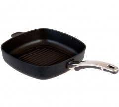 Сковорода-гриль квадратная для индукционных плит, 48,5x27x10,4 см. Gigant BAF