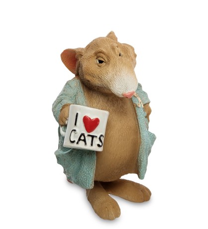 RV-767 Статуэтка Крыска "Любовь творит чудеса" (W.Stratford)