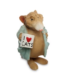 RV-767 Статуэтка Крыска "Любовь творит чудеса" (W.Stratford)