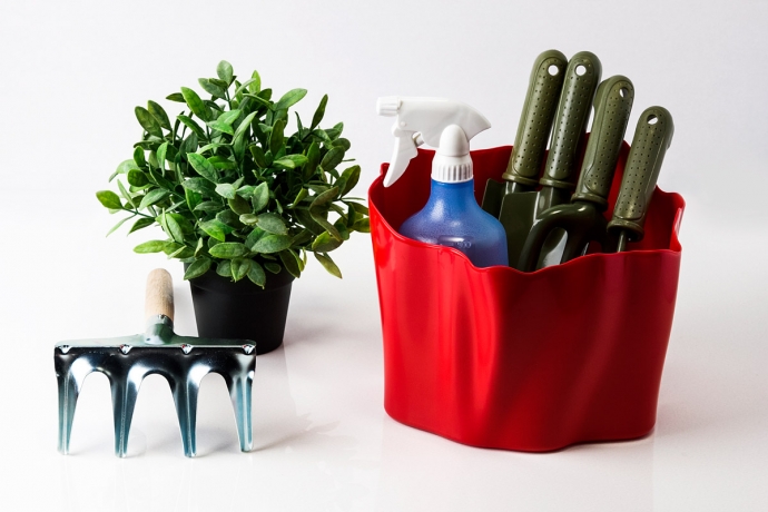 Органайзер Flow средний, красный, Qualy