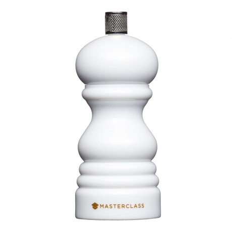 Мельница для соли и перца 12, белый, MasterClass Kitchen Craft