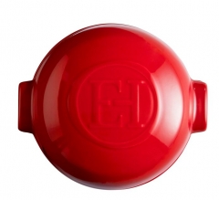 Форма для запекания с крышкой, 19,5х17,5х4,5 см. цвет гранат Emile Henry