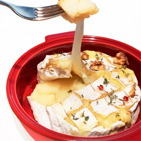 Форма для запекания с крышкой, 19,5х17,5х4,5 см. цвет гранат Emile Henry