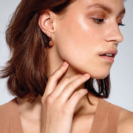 Серьги LOUISE SG CORAL Dyrberg Kern