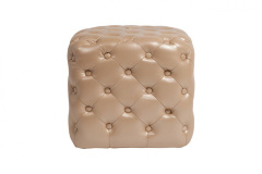 Пуф Tutti Бежевый кожа бежевый