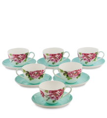 JK-184 Чайный набор на 6 перс. "Тоскана" (Toscana Pavone)