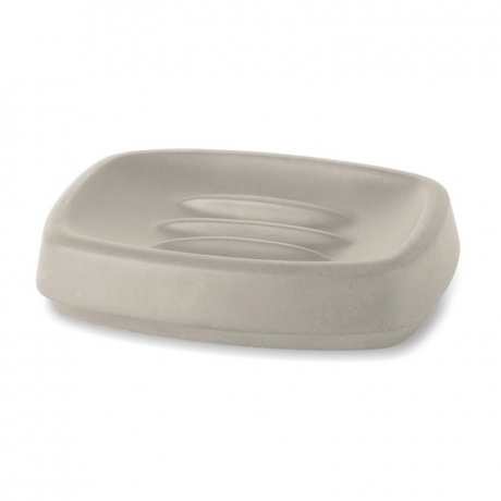 Мыльница Roca, светлый камень, Umbra