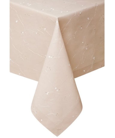 Скатерть "SWEET", 160х280см. бежевый/песочный, BOVI