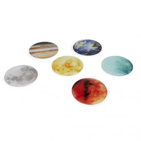 Подставка под стаканы Planets 6 шт. Balvi