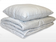 Одеяло всесезонное "Бархатный бамбук" с бамбуком в чехле из микрофибры, 200х220 см. Natures