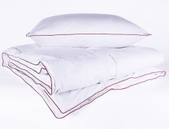 Одеяло теплое пуховое "Ружичка" 200х220, из твилла, технология кассетная, Natures