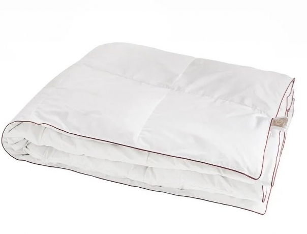 Одеяло теплое пуховое "Ружичка" 200х220, из твилла, технология кассетная, Natures