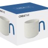 Кружка Creative, бело-синяя, 0,35 л. Easy Life