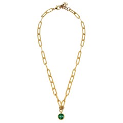 Колье LISANNA SG EMERALD GREEN