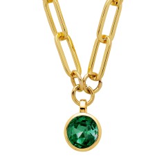 Колье LISANNA SG EMERALD GREEN