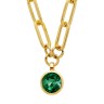 Колье LISANNA SG EMERALD GREEN
