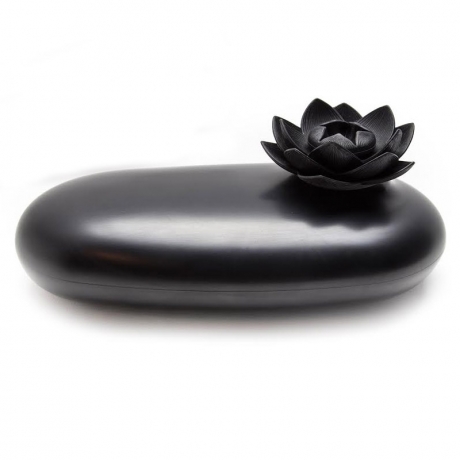 Шкатулка Lotus, черная, Qualy