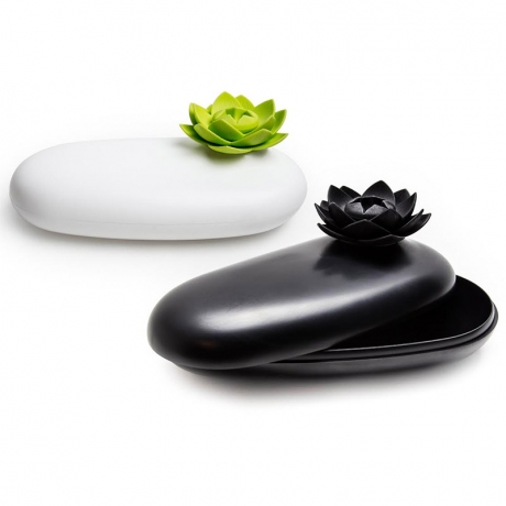 Шкатулка Lotus, черная, Qualy