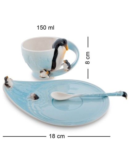 FM-01/29 Чайная пара "Пингвины" (Pavone)