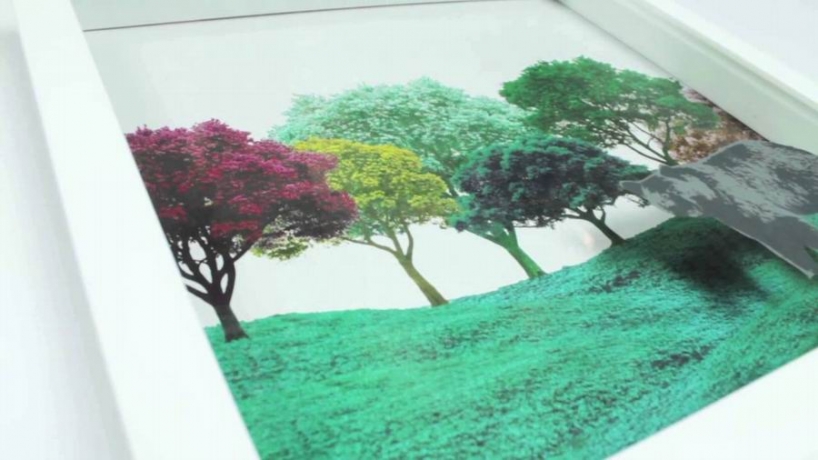 Декор для стен Spectra, птица, Umbra