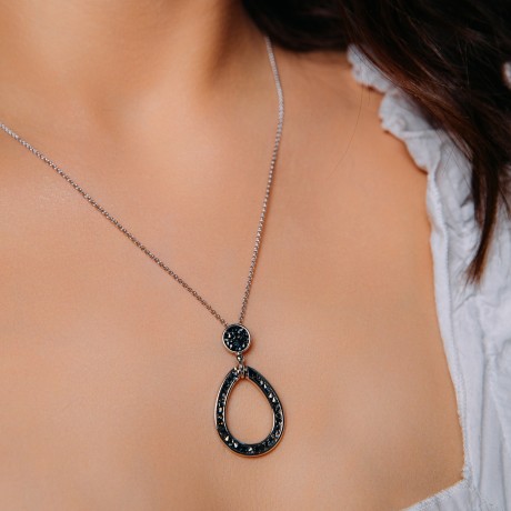 Колье Jet Nut B2103SW-N05.4 BW/S Fiore Luna