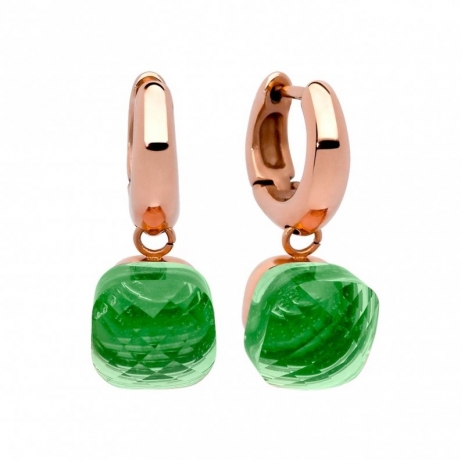 Серьги Firenze peridot 300161 G/RG Qudo