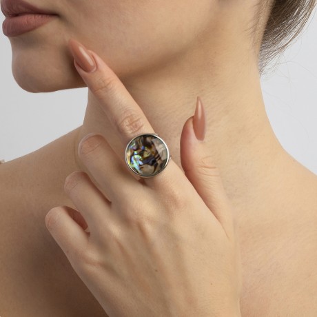 Кольцо abalone безразмерное K9948.14 M/S Possebon
