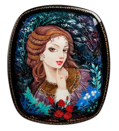 ШК-30/ 24-A Шкатулка "Розы"