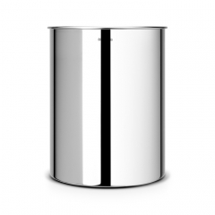 Корзина для бумаг (15 л), Стальной полированный Brabantia