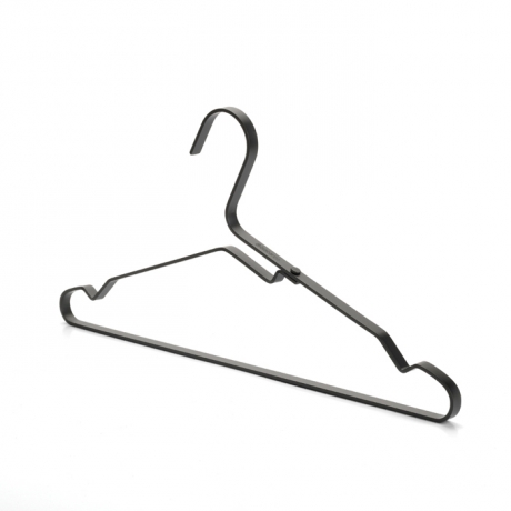 Алюминиевые вешалки для одежды 4 шт., Черный Brabantia