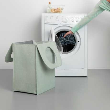 Сумка для белья прямоугольная (55 л), Зеленый Brabantia