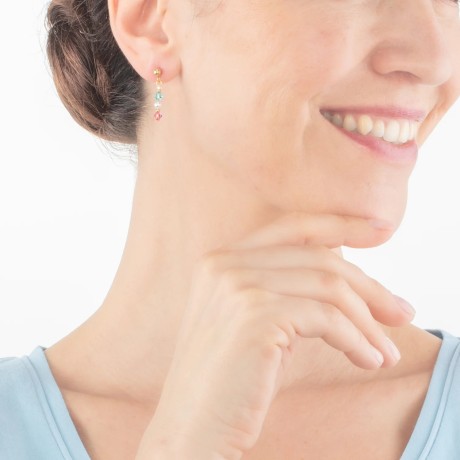 Серьги Multicolour Spring Coeur de Lion