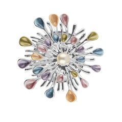 Брошь Салют XZ0726.27 M/S Shadore